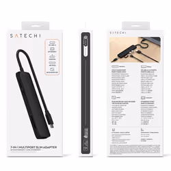 Satechi ST-P7SK hub di interfaccia USB tipo-C 10000 Mbit/s Nero - Vista aggiuntiva 7