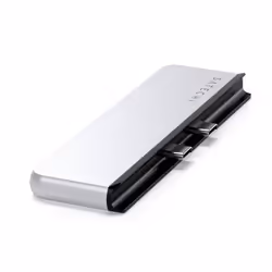 Satechi ST-HSP9P replicatore di porte e docking station per laptop USB 3.2 Gen 2 (3.1 Gen 2) Type-C Argento