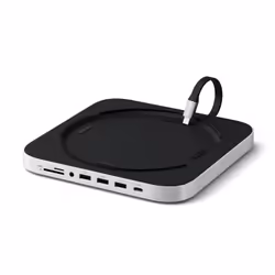 Satechi ST-GMMSHS, Cablato, USB 3.2 Gen 2 (3.1 Gen 2) Type-C, Bianco, MicroSD (TransFlash), SD, PC All-in-one, Apple