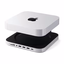Satechi ST-GMMSHS replicatore di porte e docking station per laptop Cablato USB 3.2 Gen 2 (3.1 Gen 2) Type-C Bianco