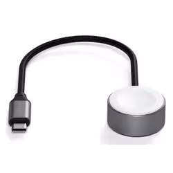 Satechi ST-QCAWM Caricabatterie per dispositivi mobili Orologio intelligente Bianco, Grigio USB Carica wireless Interno - Vista aggiuntiva 3