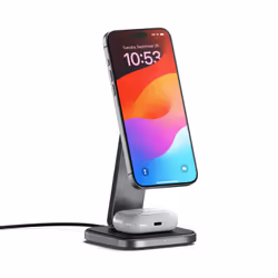 Satechi ST-Q21FM, Interno, USB, Carica wireless, Grigio