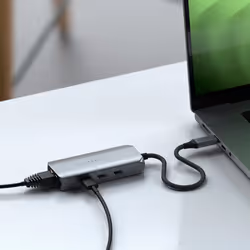 Satechi ST-H3C25EM hub di interfaccia USB tipo-C 10000 Mbit/s Grigio - Vista aggiuntiva 7