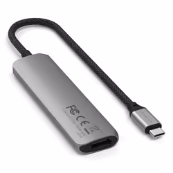 Satechi ST-P4SM hub di interfaccia USB tipo-C 10000 Mbit/s Grigio - Vista aggiuntiva 6
