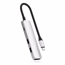 Satechi ST-P4SS hub di interfaccia USB tipo-C 10000 Mbit/s Argento - Vista aggiuntiva 6