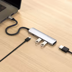 Satechi ST-P4SS hub di interfaccia USB tipo-C 10000 Mbit/s Argento - Vista aggiuntiva 7