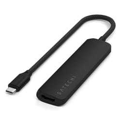 Satechi ST-P4SK hub di interfaccia USB tipo-C 10000 Mbit/s Nero