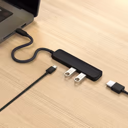 Satechi ST-P4SK hub di interfaccia USB tipo-C 10000 Mbit/s Nero - Vista aggiuntiva 7