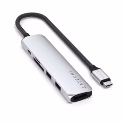 Satechi ST-P6SS hub di interfaccia USB tipo-C 10000 Mbit/s Argento - Vista aggiuntiva 5