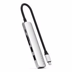 Satechi ST-P6SS hub di interfaccia USB tipo-C 10000 Mbit/s Argento - Vista aggiuntiva 6