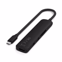 Satechi ST-P6SK hub di interfaccia USB tipo-C 10000 Mbit/s Nero - Vista aggiuntiva 3
