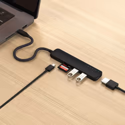Satechi ST-P6SK hub di interfaccia USB tipo-C 10000 Mbit/s Nero - Vista aggiuntiva 7