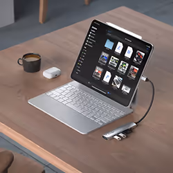 Satechi ST-P6SK hub di interfaccia USB tipo-C 10000 Mbit/s Nero - Vista aggiuntiva 8
