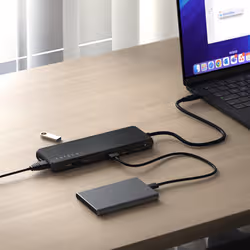 Satechi ST-P3D13K hub di interfaccia USB tipo-C 10000 Mbit/s Nero - Vista aggiuntiva 3