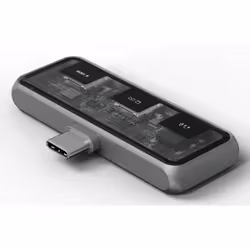Satechi ST-HXRAJM replicatore di porte e docking station per laptop USB 3.2 Gen 2 (3.1 Gen 2) Type-C Grigio - Vista aggiuntiva 4
