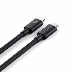 Satechi ST-YTB5100K Cavo Thunderbolt 1 m 120 Gbit/s Nero - Vista aggiuntiva 4
