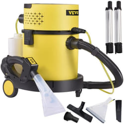 Bidone Aspirapolvere con Filo Portatile Umido e Secco a Pressione 1200W Capacità di Cilindro 20L, Aspiracenre a Bidone con Filtro hepa 17Kpa a