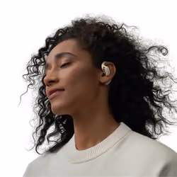 SHOKZ OpenFit Cuffie Wireless A clip Chiamate/Musica/Sport/Tutti i giorni Bluetooth Bianco - Vista aggiuntiva 5