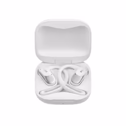 SHOKZ OpenFit Air, weiss Auricolare Wireless A clip Chiamate/Musica/Sport/Tutti i giorni Bluetooth Bianco - Vista aggiuntiva 4