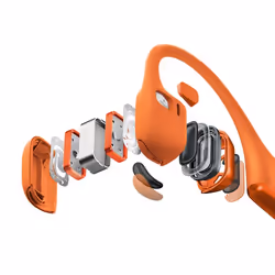 SHOKZ OpenRun Pro 2 Auricolare Wireless A clip Sport Bluetooth Arancione - Vista aggiuntiva 4
