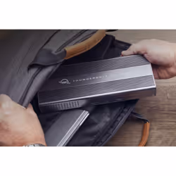 OWC Thunderbolt Go Dock Docking Thunderbolt 4 Grigio - Vista aggiuntiva 6
