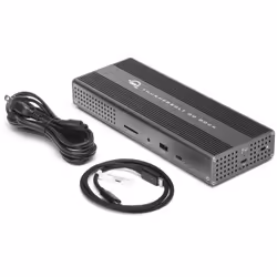 OWC Thunderbolt Go Dock Docking Thunderbolt 4 Grigio - Vista aggiuntiva 7