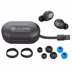 JLab IEUEBJBANCRBLK82 Auricolari Bluetooth Nero - Vista aggiuntiva 4