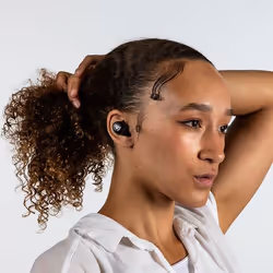 JLab IEUEBJBANCRBLK82 Auricolari Bluetooth Nero - Vista aggiuntiva 6