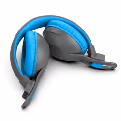 JLab JBuddies Studio 2 Auricolare Con cavo e senza cavo A Padiglione Musica e Chiamate USB tipo-C Bluetooth Blu, Grigio - Vista aggiuntiva 5