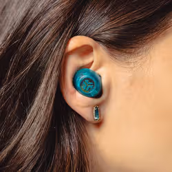 JLab Go Pop ANC Auricolare True Wireless Stereo (TWS) In-ear Musica e Chiamate Bluetooth Colore foglia di tè, Trasparente - Vista aggiuntiva 5
