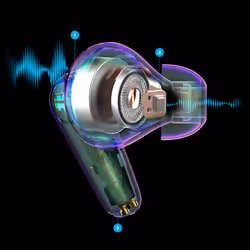 JLab Go Pods ANC Auricolare True Wireless Stereo (TWS) In-ear Musica e Chiamate Bluetooth Nero - Vista aggiuntiva 5