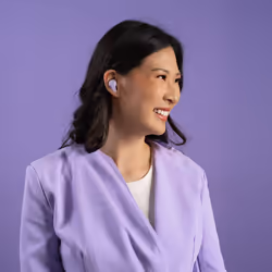 JLab Go Pods ANC Auricolare True Wireless Stereo (TWS) In-ear Musica e Chiamate Bluetooth Lillà - Vista aggiuntiva 6