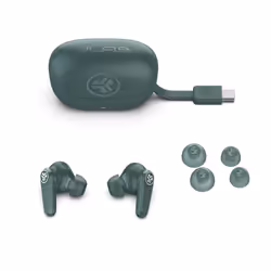 JLab Go Pods ANC Auricolare True Wireless Stereo (TWS) In-ear Musica e Chiamate Bluetooth Verde - Vista aggiuntiva 2