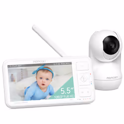 Momcozy BM014-WH12BA-A babyfono Bianco - Vista aggiuntiva 2