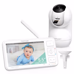 Momcozy BM014-WH12BA-A babyfono Bianco - Vista aggiuntiva 3