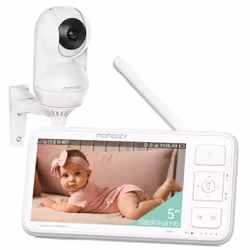 Momcozy BM014-WH12BA-A babyfono Bianco - Vista aggiuntiva 4