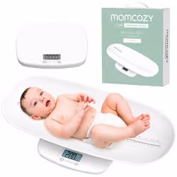 Momcozy AZ001-WH12BA-A bilancia per bambino Bianco - Vista aggiuntiva 2
