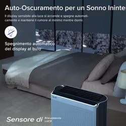 Levoit PURIFICATORE D'ARIA INTELLIGENTE EverestAir per Ambienti Grandi, Monitoraggio della Qualità dell’Aria a 3 Canali, Prefiltro Lavabile, Controllo Smart, Ideale per Chi Soffre di Allergie - Vista aggiuntiva 8