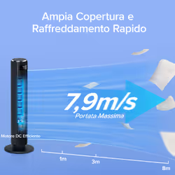 Levoit Ventilatore a Colonna TempSense 36 DC - Vista aggiuntiva 7