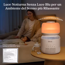 Levoit UMIDIFICATORE EVAPORATIVO PER BAMBINI Sprout, 3,8 L, ideale per cameretta e stanza dei bambini - Vista aggiuntiva 5