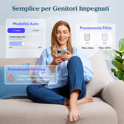 Levoit UMIDIFICATORE EVAPORATIVO PER BAMBINI Sprout, 3,8 L, ideale per cameretta e stanza dei bambini - Vista aggiuntiva 7