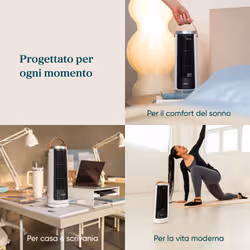 Levoit Windi Mini Plus Ventilatore a torre, 7,0 m/s, 5 velocità, timer da 1 a 12 ore, oscillazione di 90°, ricaricabile, portatile, ideale per l’uso sulla scrivania, adatto per l’uso all’aperto. - Vista aggiuntiva 7