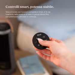Levoit Windi Mini Ventilatore a torre, 7,0 m/s, 5 velocità, timer da 1 a 12 ore, oscillazione di 90°, portatile, ideale per l’uso sulla scrivania - Vista aggiuntiva 6