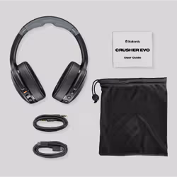 Skullcandy Crusher Evo Auricolare Con cavo e senza cavo A Padiglione Musica e Chiamate USB tipo-C Bluetooth Bianco - Vista aggiuntiva 4