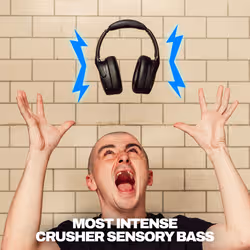 Skullcandy Crusher 720 Cuffie Con cavo e senza cavo A Padiglione USB tipo-C Bluetooth Nero - Vista aggiuntiva 2
