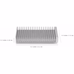 OWC Express 1M2 Tecnologia Thunderbolt 4 TB USB tipo-C Argento - Vista aggiuntiva 7