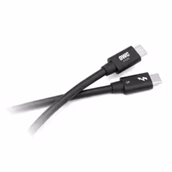 OWC OWCCBLTB5C1.0M Cavo Thunderbolt 1 m 120 Gbit/s Nero - Vista aggiuntiva 2