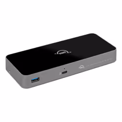 OWC Thunderbolt 5 Hub, USB 3.2 Gen 2 (3.1 Gen 2) Type-A, 120000 Mbit/s, 144 Hz, Nero, Grigio, Alluminio, Policarbonato (PC),  ...