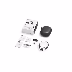 SHOKZ C120-AA-BK cuffia e auricolare Wireless A clip Ufficio USB tipo A Bluetooth Nero - Vista aggiuntiva 7