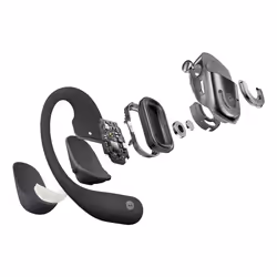 SHOKZ OpenFit 2 Cuffie Wireless A clip Chiamate/Musica/Sport/Tutti i giorni Nero - Vista aggiuntiva 4